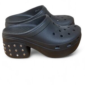 Crocs Siren Studded Platform  Clogs  Women's Size 11 Unisex
